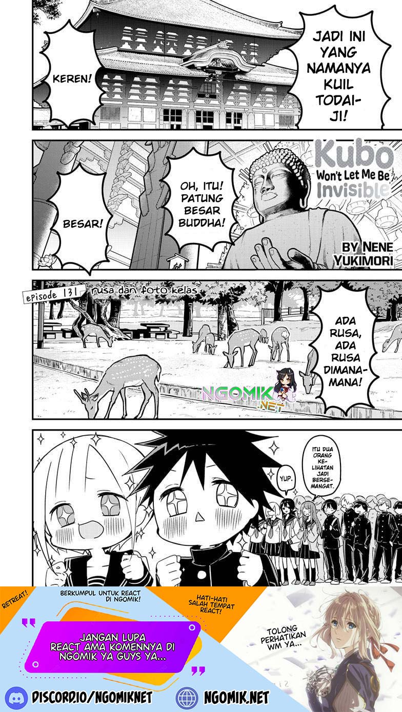 Kubo-san wa Boku (Mobu) wo Yurusanai Chapter 131 Gambar 2